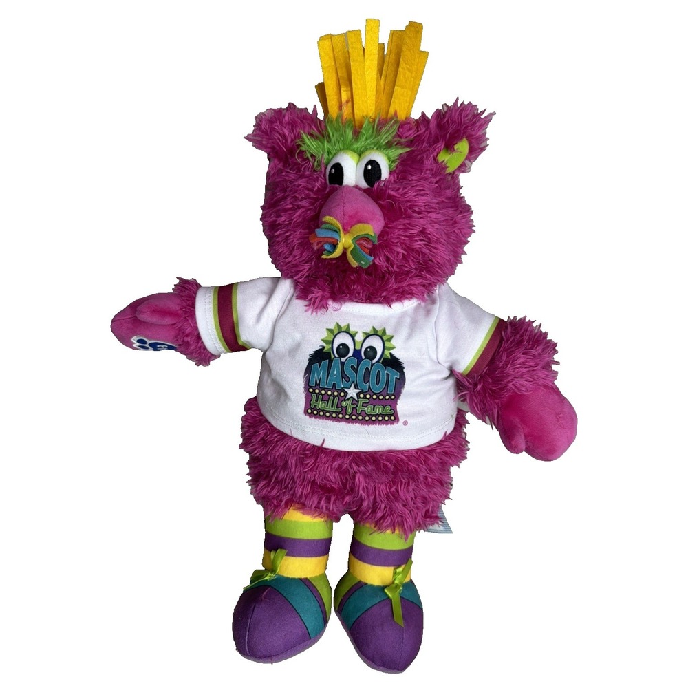 Build A Bear Mascot Hall of Fame Reggy Plush/Stuffed Indiana No Sounds